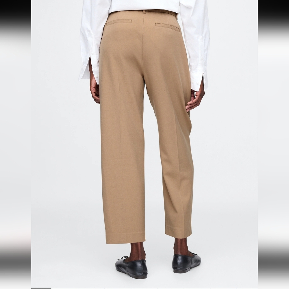 Gap High Rise Pleated taper Pant (Tall) - Picture 2 of 5